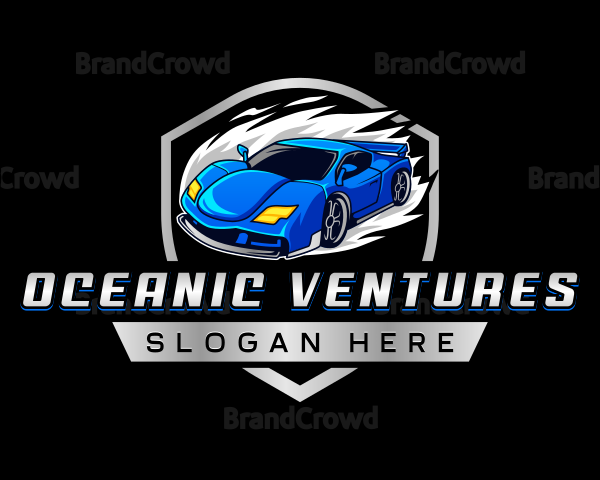 Auto Car Garage Logo