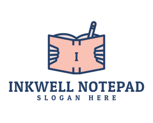 Notepad - Writer Book Publisher logo design