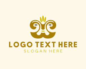 Ancient - Ancient Aztec Face logo design