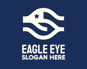 American Horus Eye logo design