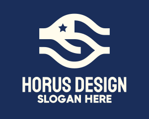 Horus - American Horus Eye logo design