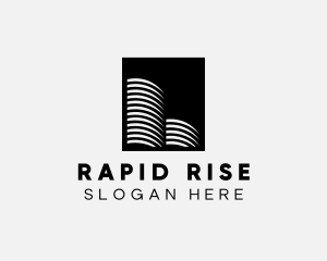 High Rise Architecture Building logo design