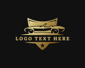 Car Dealership - Car Shield Badge logo design