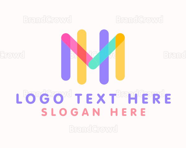 Playful Modern Art Logo