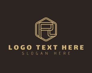Metalwork - Hexagon Construction Carpentry logo design