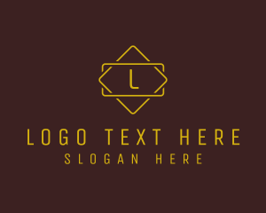 Golden - Luxe Elegant Boutique logo design