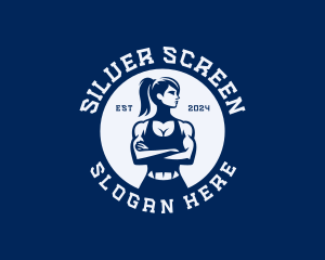 Strong Woman Workout Logo