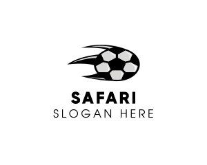 Fast Soccer Ball Logo