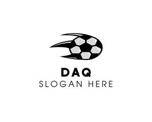 Fast Soccer Ball Logo