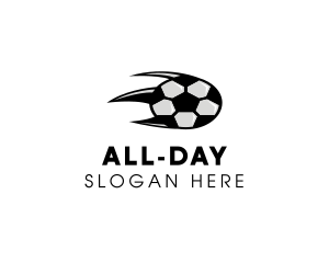 Fast Soccer Ball logo design
