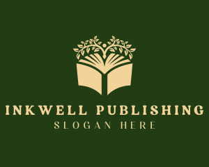 Publishing - Publishing Book Tree logo design