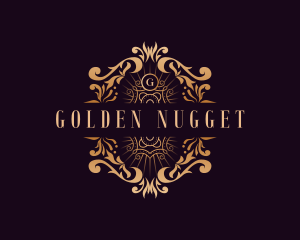 Luxury Royalty Ornament logo design