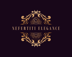 Luxury Royalty Ornament logo design