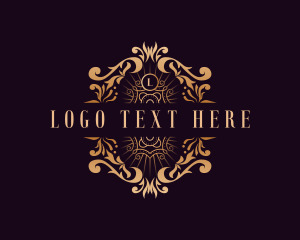 Antique - Luxury Royalty Ornament logo design