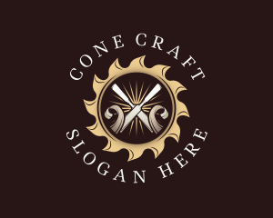 Woodworking Craftsman Workshop logo design