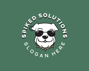 Bulldog Pet Animal logo design