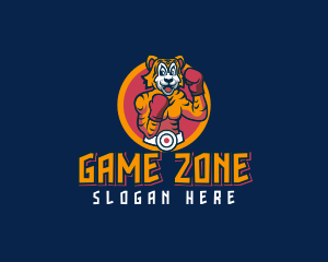 Tiger Boxer Esport logo design