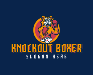 Tiger Boxer Esport logo design