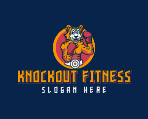 Boxing - Tiger Boxer Esport logo design