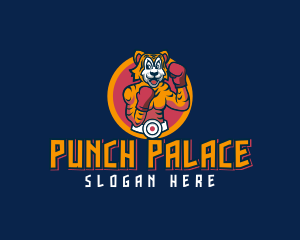Boxing - Tiger Boxer Esport logo design