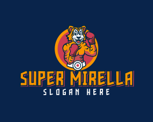 Brand - Tiger Boxer Esport logo design