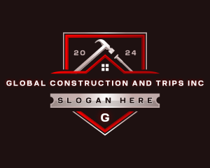 Hammer Renovation Construction logo design
