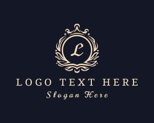 Exclusive - Royal Luxury Shield logo design