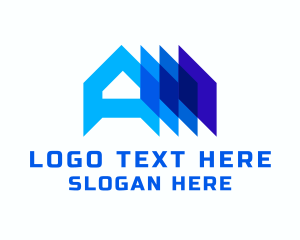 Professional Company Letter A  Logo