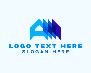 Accounting - Startup Company Letter A logo design