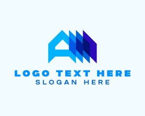 Startup Company Letter A  Logo