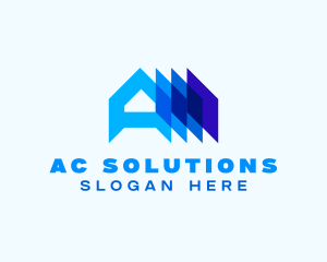 Startup Company Letter A  logo design