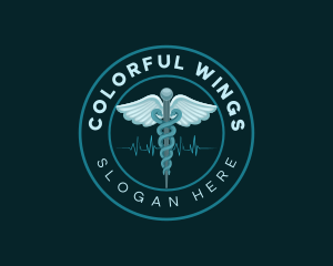 Medical Caduceus Healthcare logo design