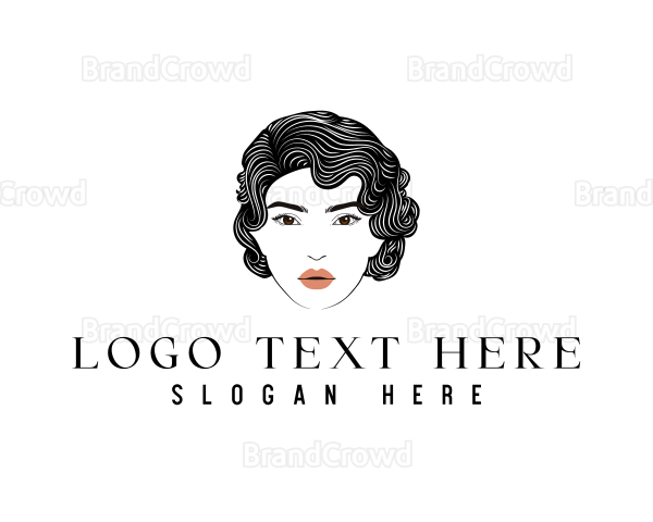 Beauty Salon Face Logo