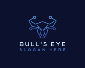 Cyber Bull Technology logo design