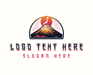 Map - Mountain Japan Landscape logo design