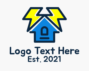 Leasing - Electricity Home Contractor logo design