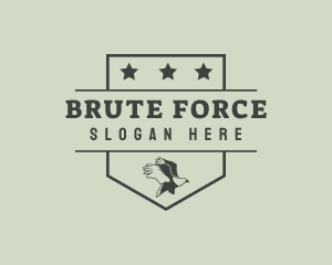 Eagle Air Force Soldier logo design