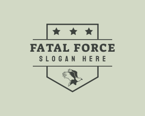 Eagle Air Force Soldier logo design