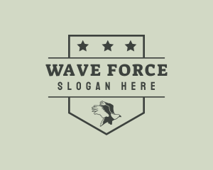 Eagle Air Force Soldier logo design