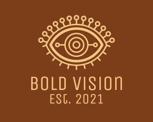 Astrological Eye Symbol  logo design