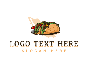 Taco - Food Taco Mexico logo design