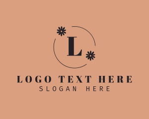 Floral - Flower Event Planner logo design