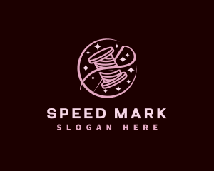 Thread Needle Sewing logo design