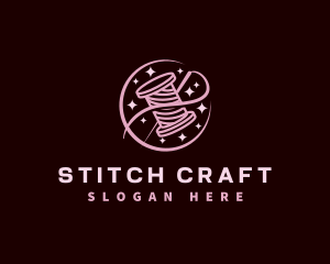 Sew - Thread Needle Sewing logo design