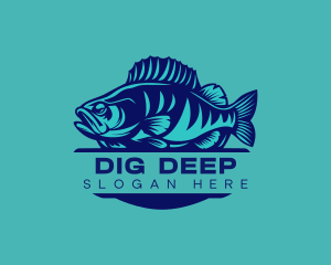 Deep Sea Fish Creature  logo design