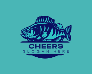 Aquarium - Deep Sea Fish Creature logo design