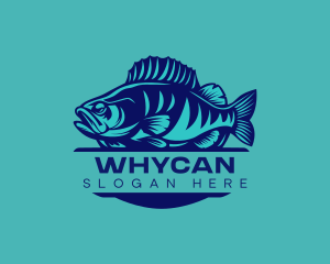Fisherman - Deep Sea Fish Creature logo design