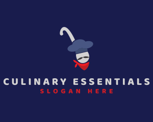 Chef Soup Ladle  logo design