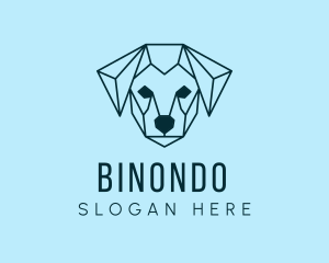 Geometric - Geometric Dog Pet logo design