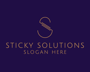 Luxury Letter S Outline Company logo design